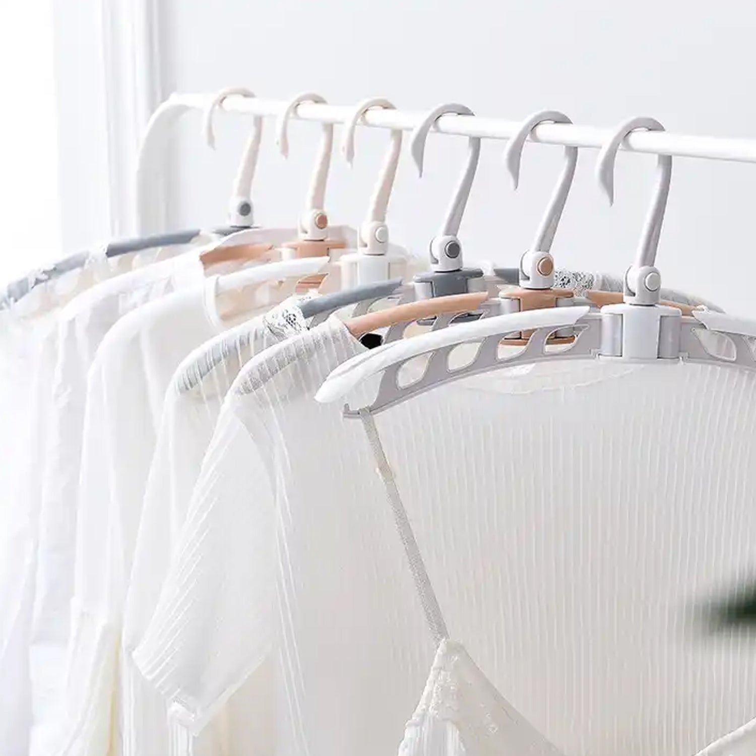 0279 Portable Folding 360 Degree Rotating Clothes Hangers Travel Foldable & Adjustable Accessories Foldable Clothes Hangers Drying Rack for Travel (1 Pc) 0279 Portable Folding 360 Degree Rotating Clothes Hangers Travel Foldable & Adjustable Accessories Foldable Clothes Hangers Drying Rack for Travel (1 Pc)